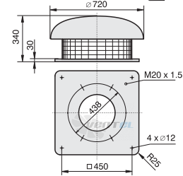 Rosenberg DH 400-6 E - описание, технические характеристики, графики